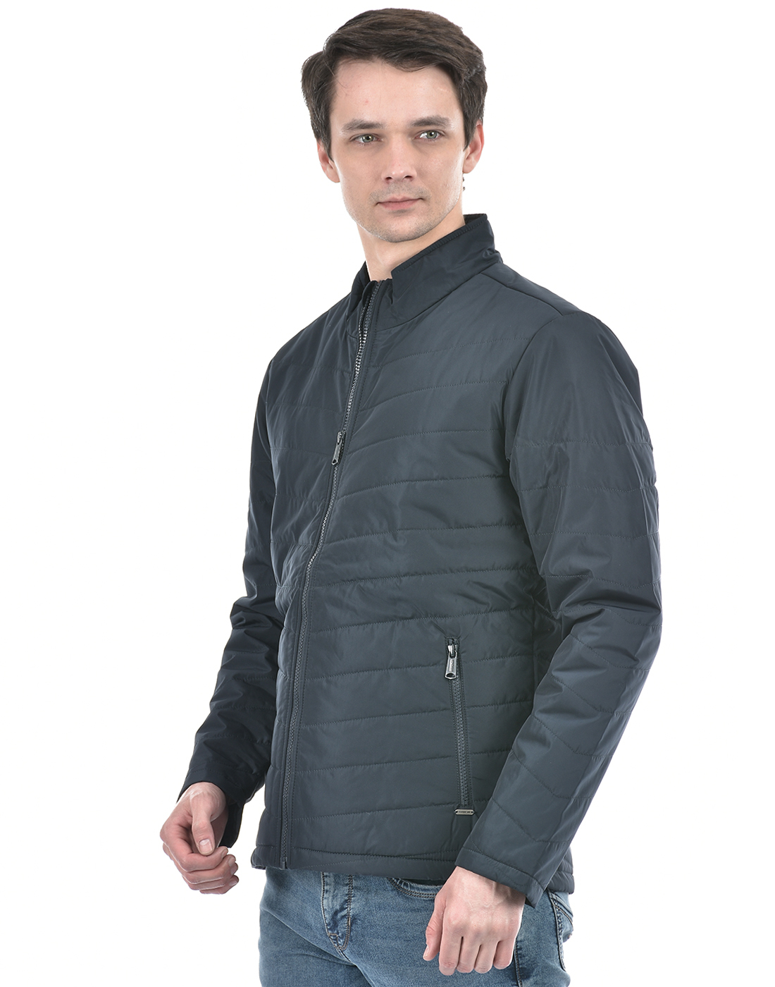 Numero Uno Men Solid Navy Jacket